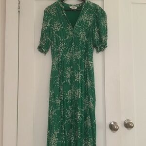 ba&sh Green Floral Women's Dress